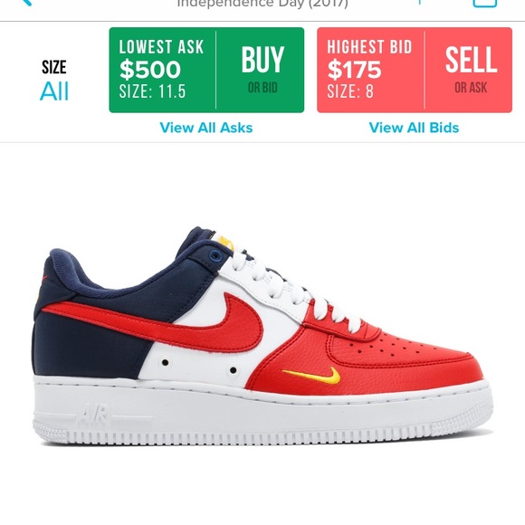 air force 1 limited edition 2017